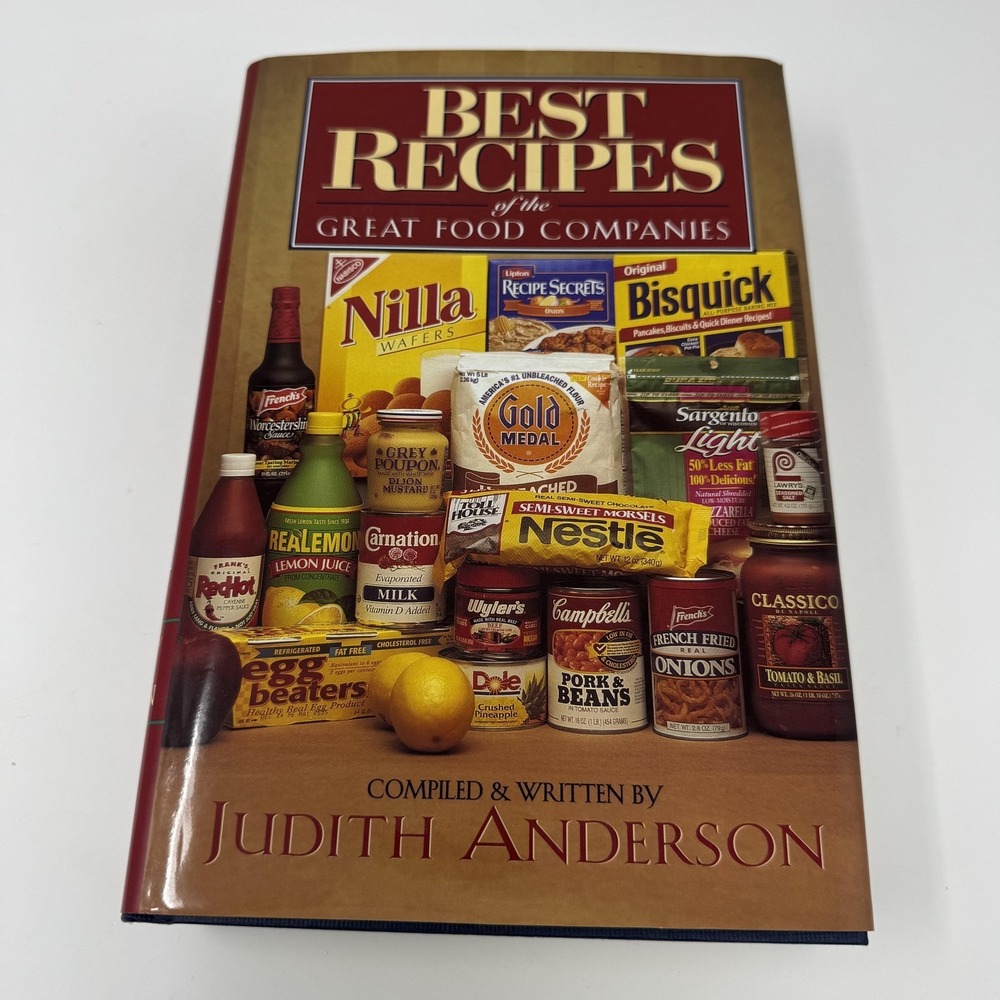 Vintage Best Recipes Of The Great Food Companies Judith Anderson Galahad HC 1997